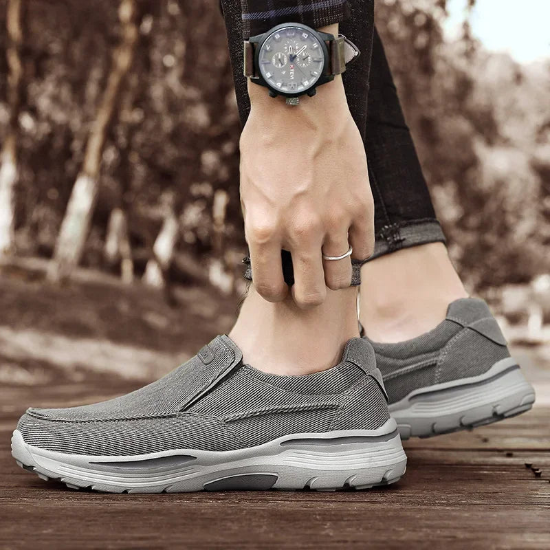 Men Lightweight Canvas Casual Sports Loafers