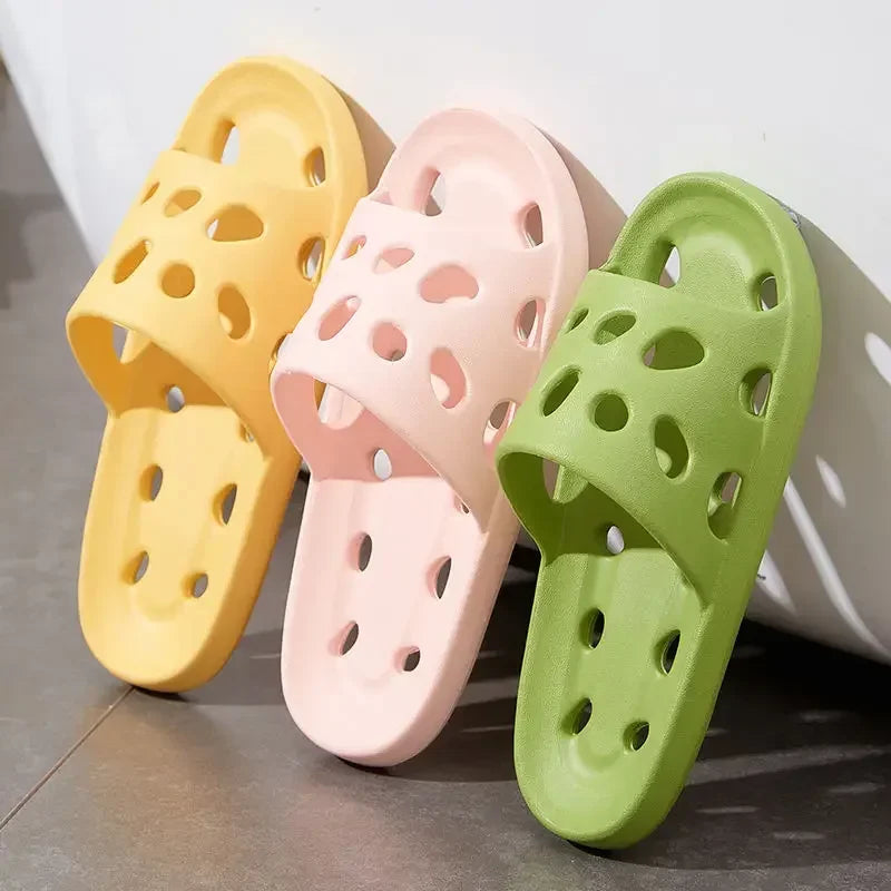 Women Anti Slip Bathroom Slide Slippers