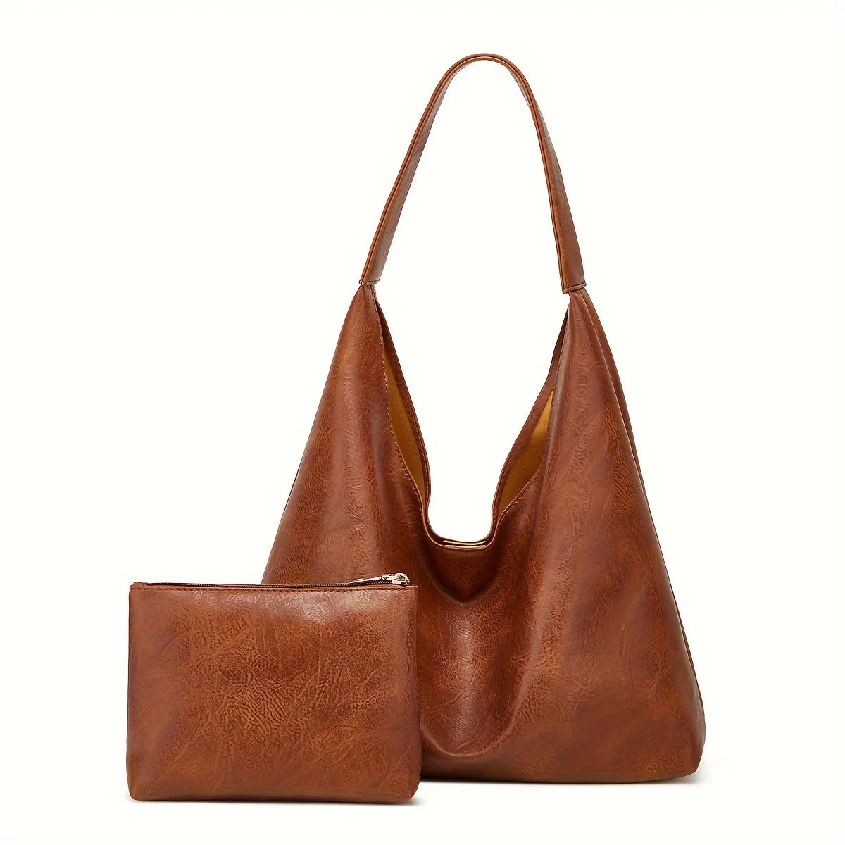 Retro Large Capacity Shoulder Tote Bag for Women
