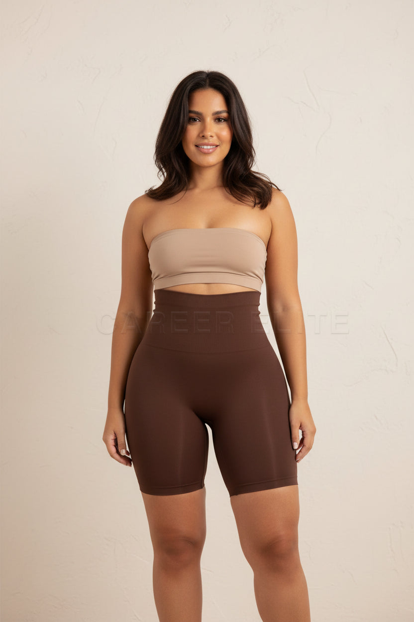 High Waist Tummy Control Seamless Shapewear Shorts for Women