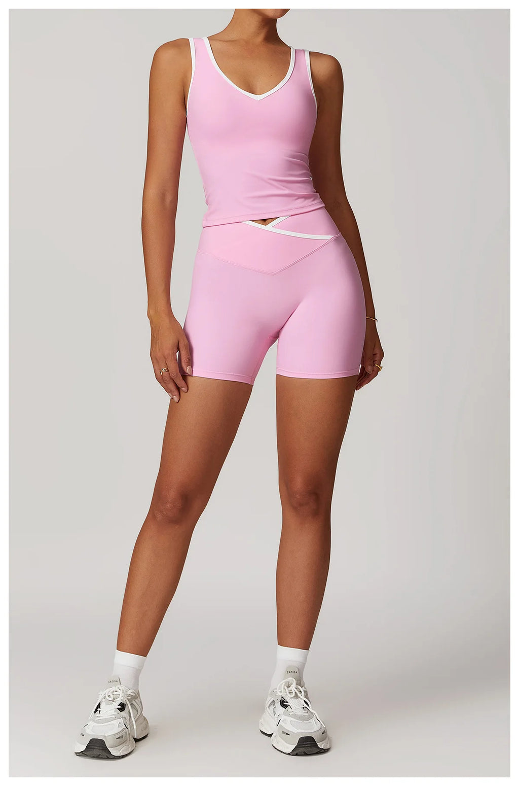 Women 2 Piece Yoga Set Sports Bra and Shorts Fitness Outfit
