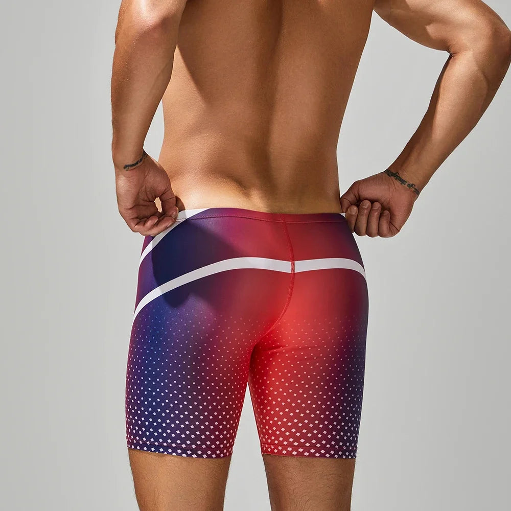 Men Low Rise Gradient Boxer Shorts