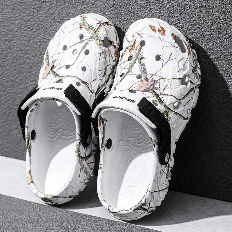 Mens Classic Outdoor Anti-Slip Garden Clog Sandals