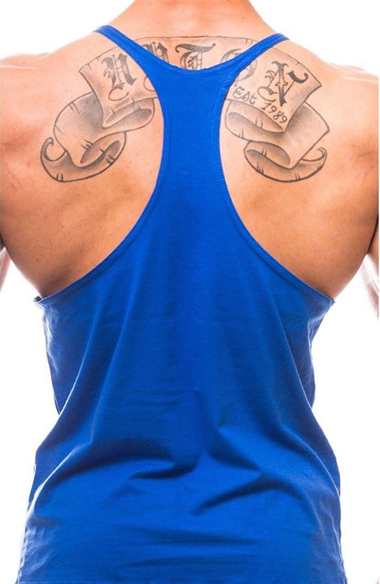 Men Cotton Gym Back Tank Top Vest