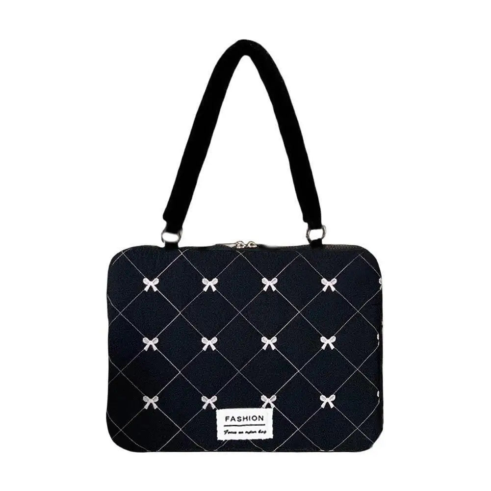 Portable Cute Bow Laptop Sleeve Bag