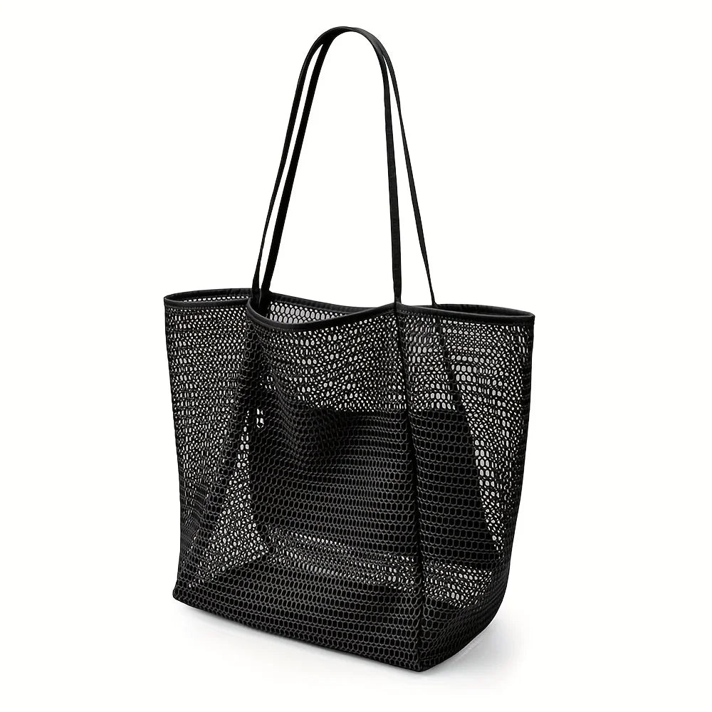 Large Capacity Beach Tote Shoulder Bag for Women