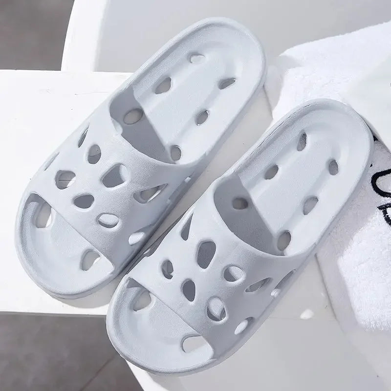 Women Anti Slip Bathroom Slide Slippers