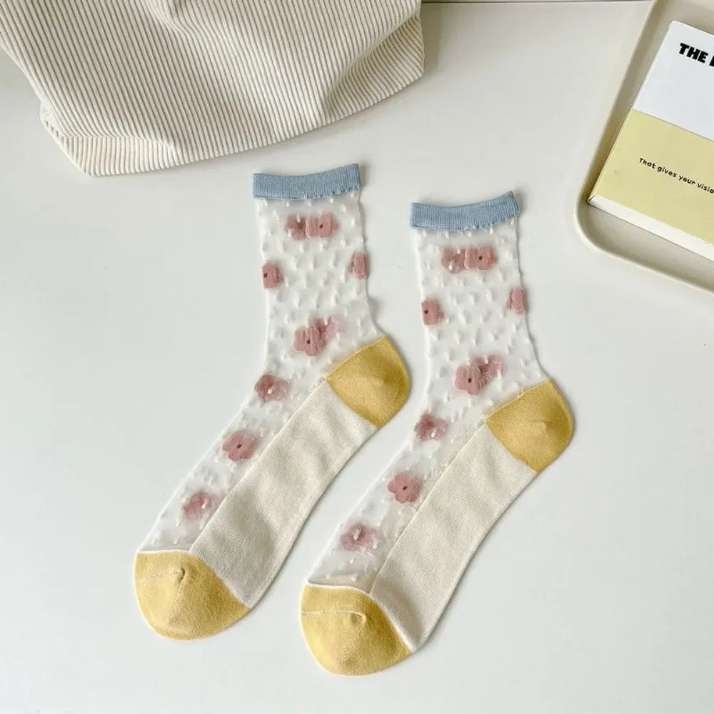 Breathable Summer Fashion Socks for Women