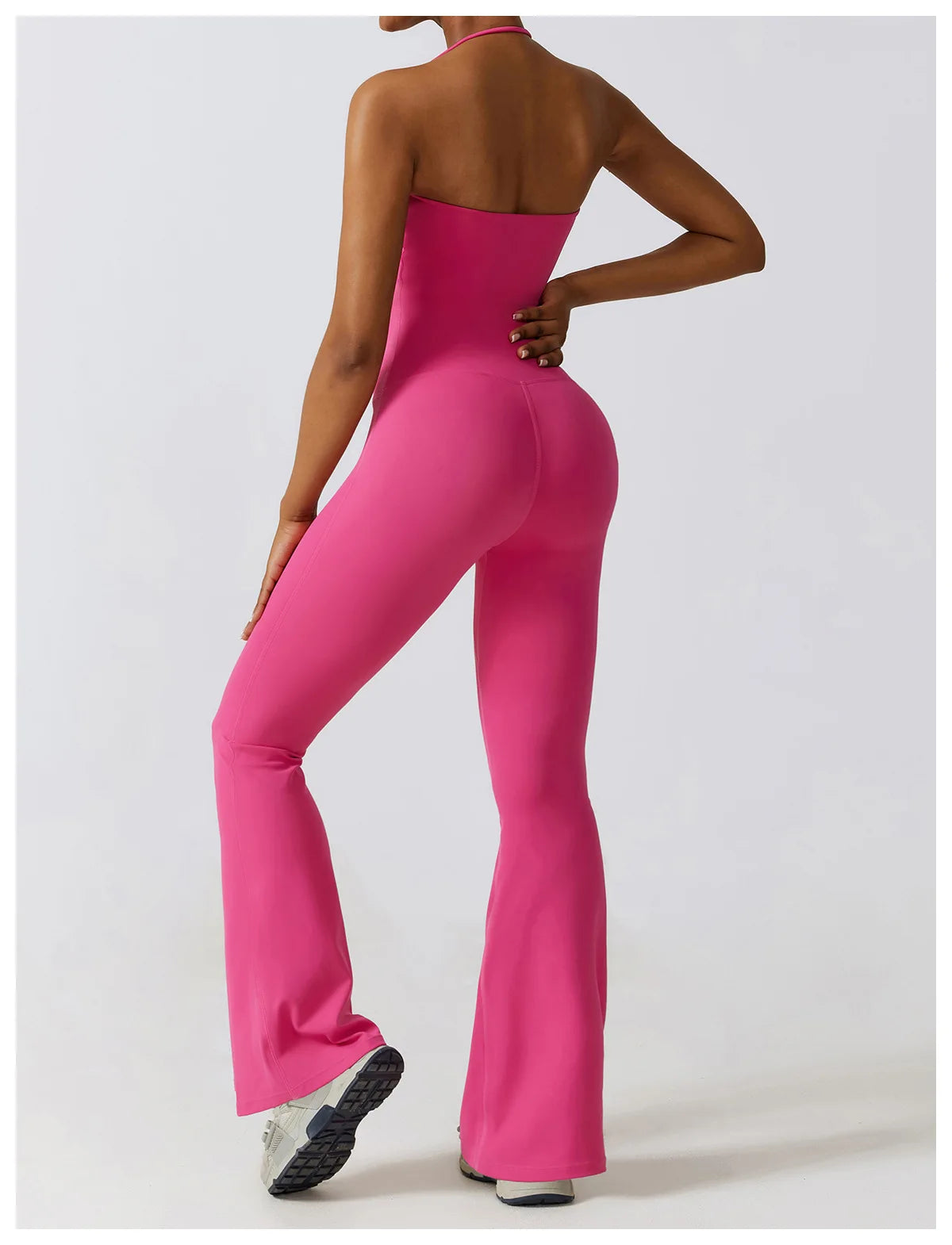 Women Sleeveless Yoga Jumpsuit Fitness Sports Bodysuit