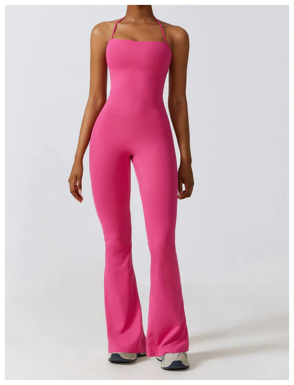 Women Sleeveless Yoga Jumpsuit Fitness Sports Bodysuit