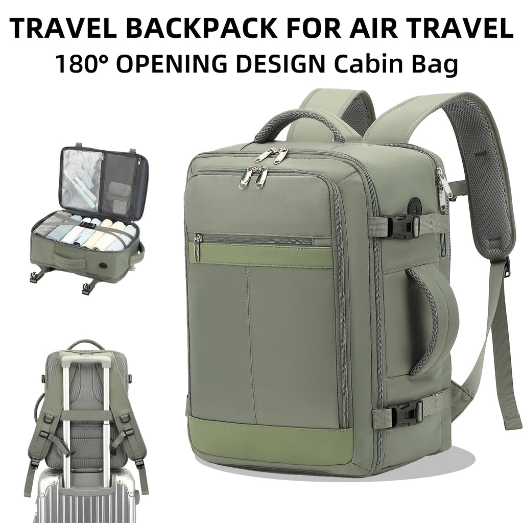 Carry On Travel Backpack for Women Laptop Compatible