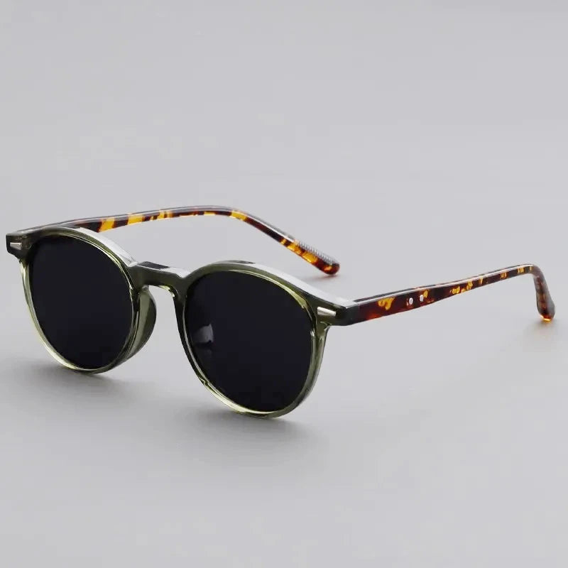 Women Vintage Round Oval UV400 Fashion Sunglasses