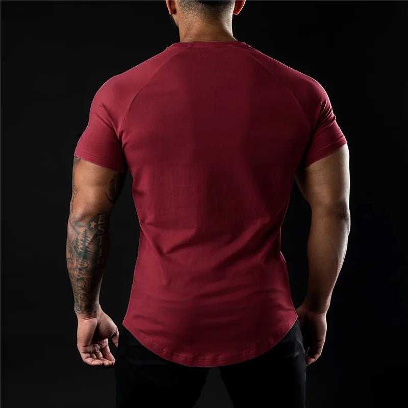 Men High Quality Cotton Summer T-shirt