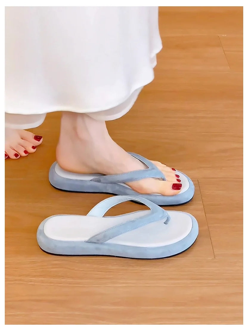 Women Open Toe Summer Slide Slippers