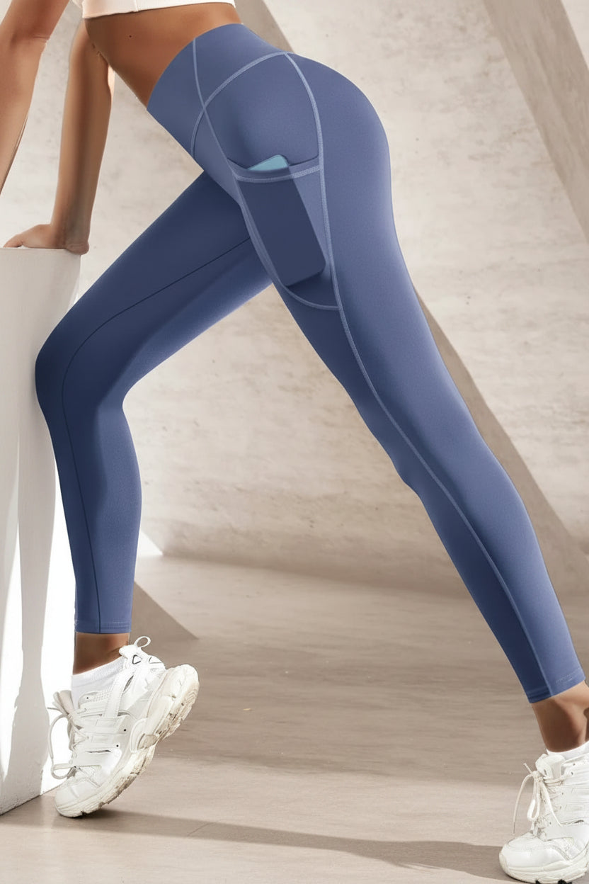 High Waist Yoga Leggings with Pockets for Women