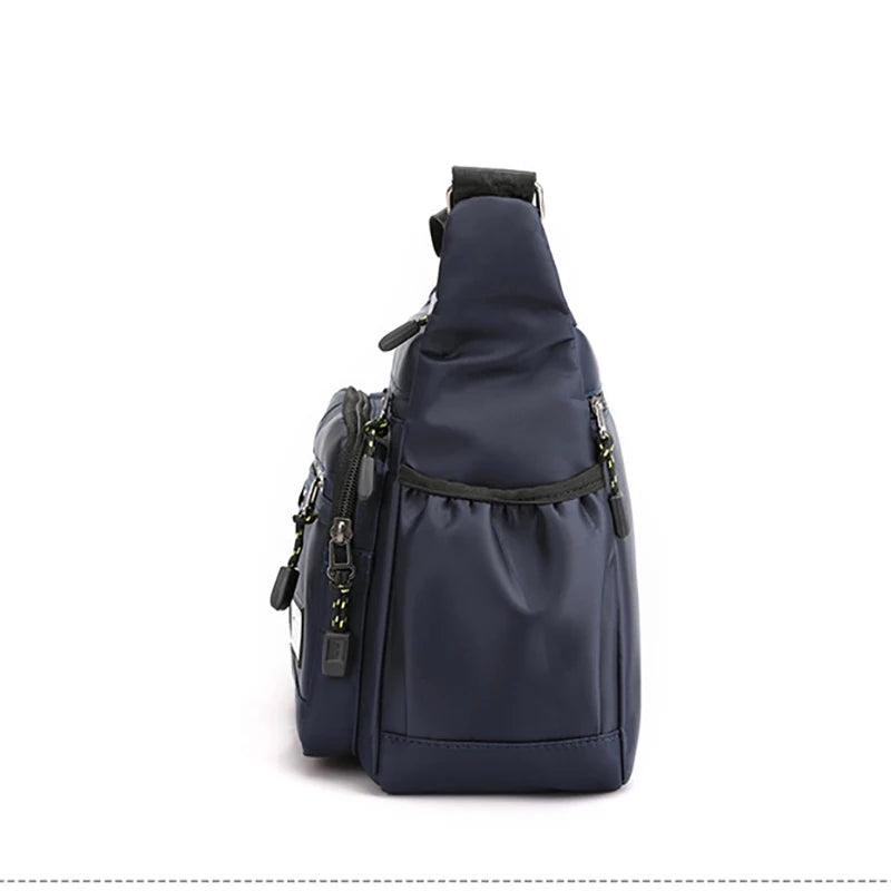 Large Capacity Oxford Multi Layer Crossbody Shoulder Bag for Men