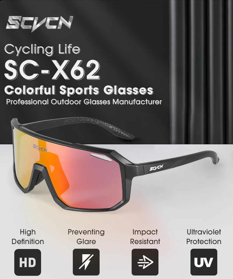 Men New Cycling Sunglasses UV400 Goggles