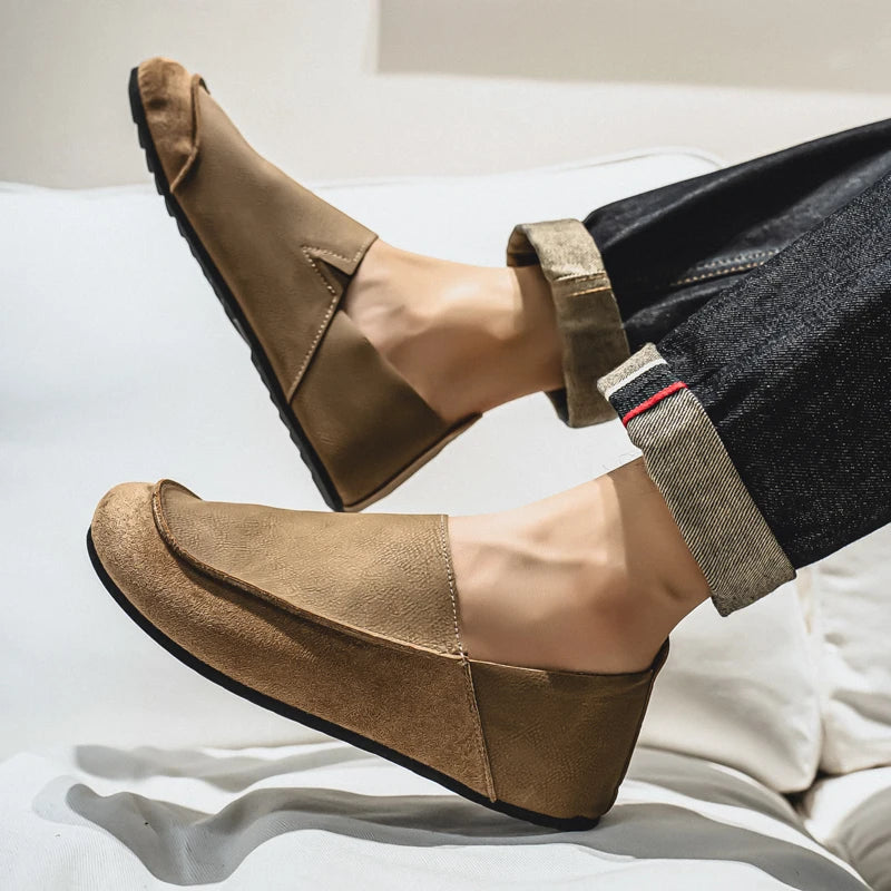 Man Loafers Outdoor Walking Fashion Casual Shoes