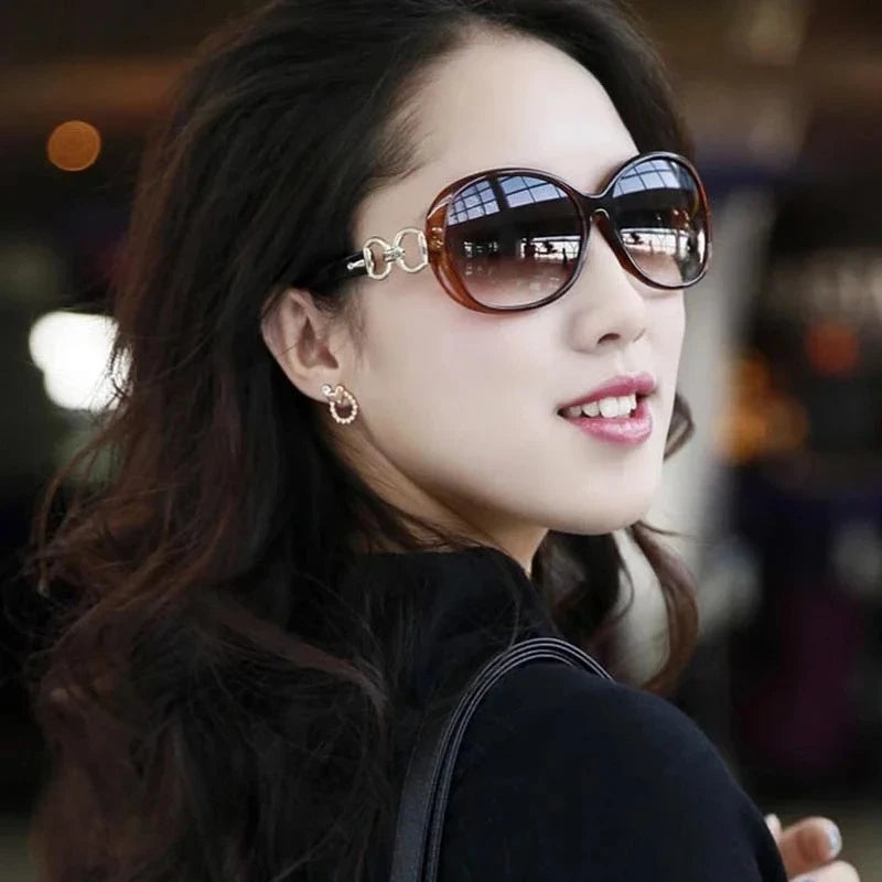 Women Retro Square Mirror Sunglasses UV400 Eyewear