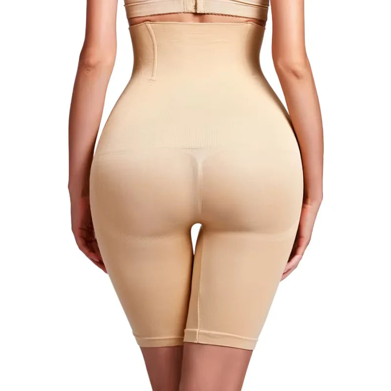 High Waist Tummy Control Seamless Boyshort Shapewear for Women