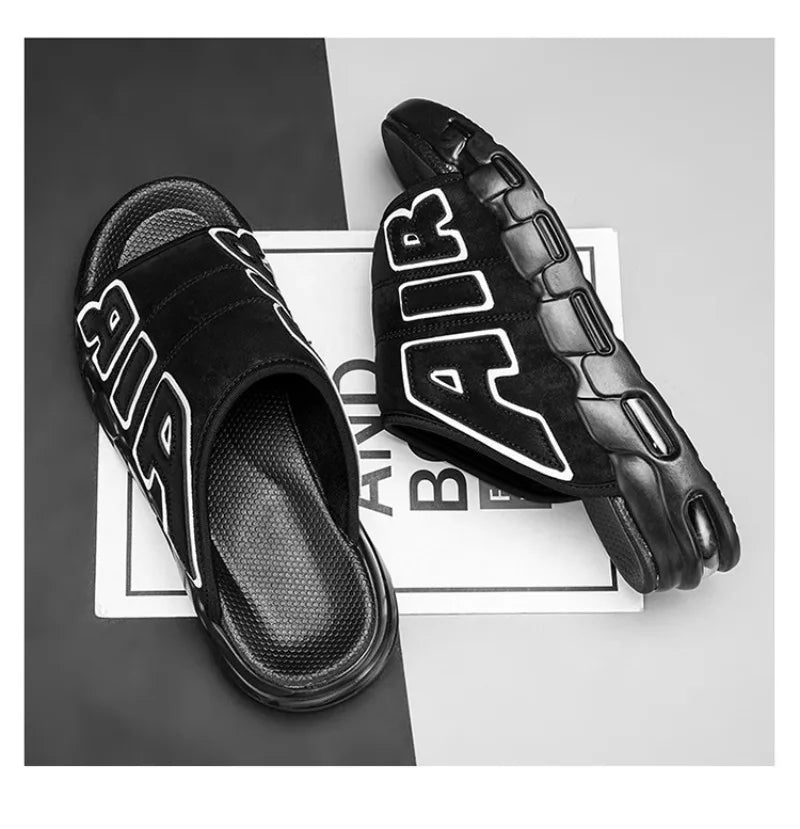 Men's Slippers 2025 Summer Breathable Slippers Large Fashion Platform Casual Shoes for Men New Light Sneakers Zapatos De Hombre
