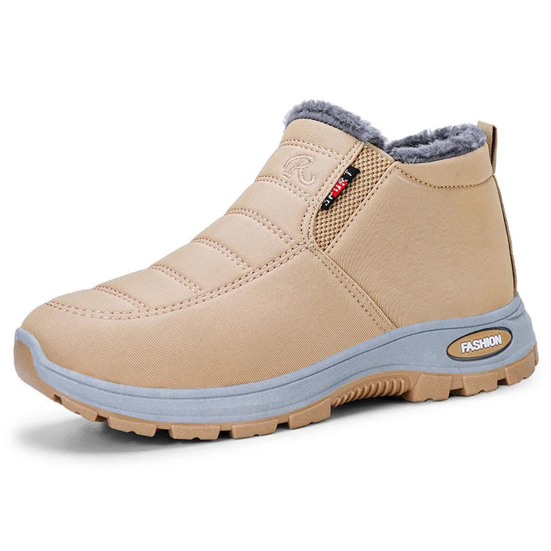 Women Plush Waterproof Snow Boots Winter Shoes