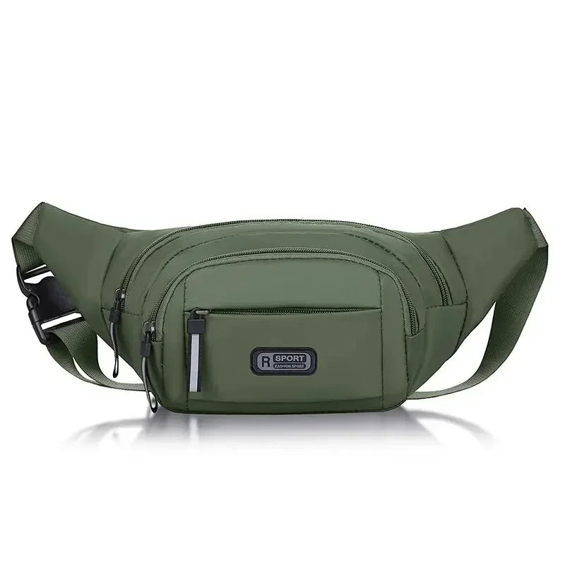 Ultra Thin Anti Theft Canvas Waist Pack for Men