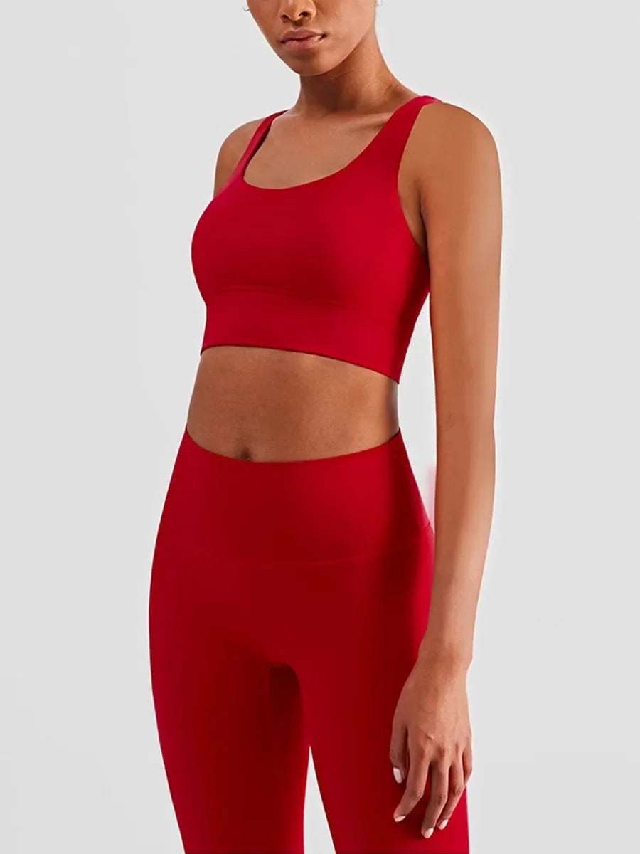 Women 2 Piece Bodysuit Set Sports Bra and Leggings Fitness Outfit