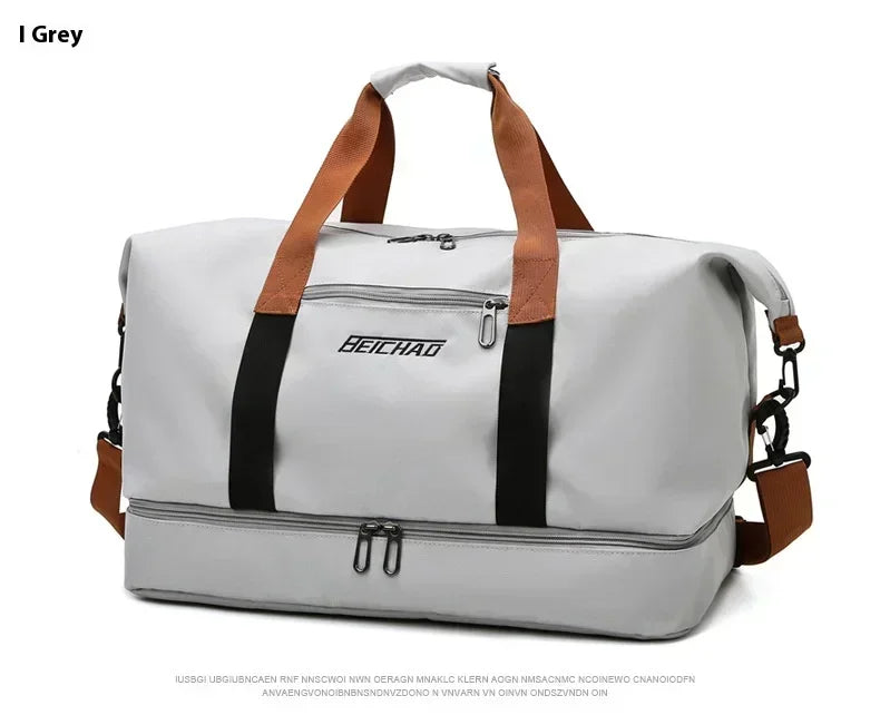 Large Capacity Waterproof Travel Duffel Bag for Men