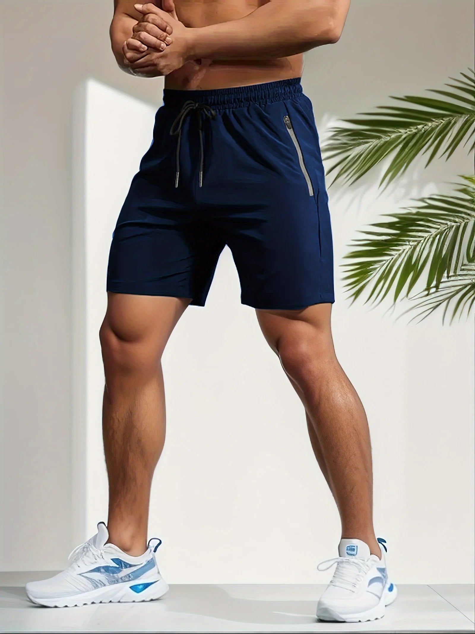 Men Quick Dry Gym Running Sports Shorts