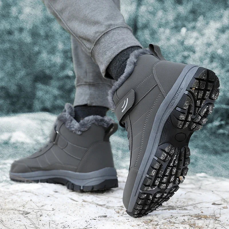 Women Fur Lined Platform Snow Boots