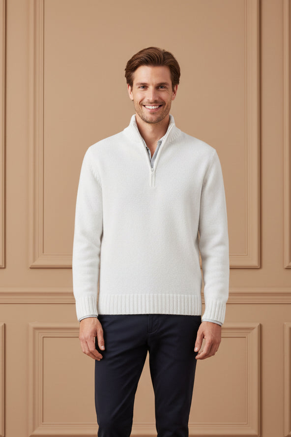 Men Turtleneck Knit Sweater