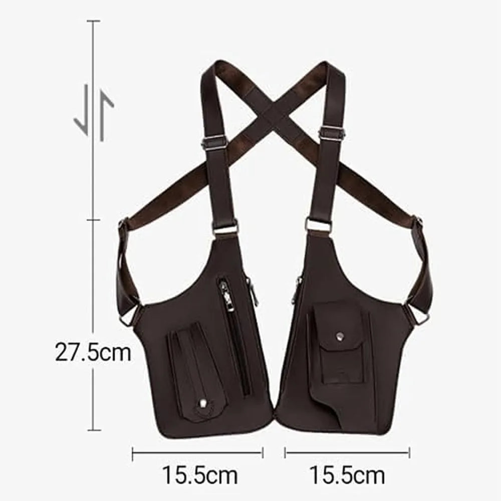 Anti Theft Multi Pocket Tactical Shoulder Bag for Men