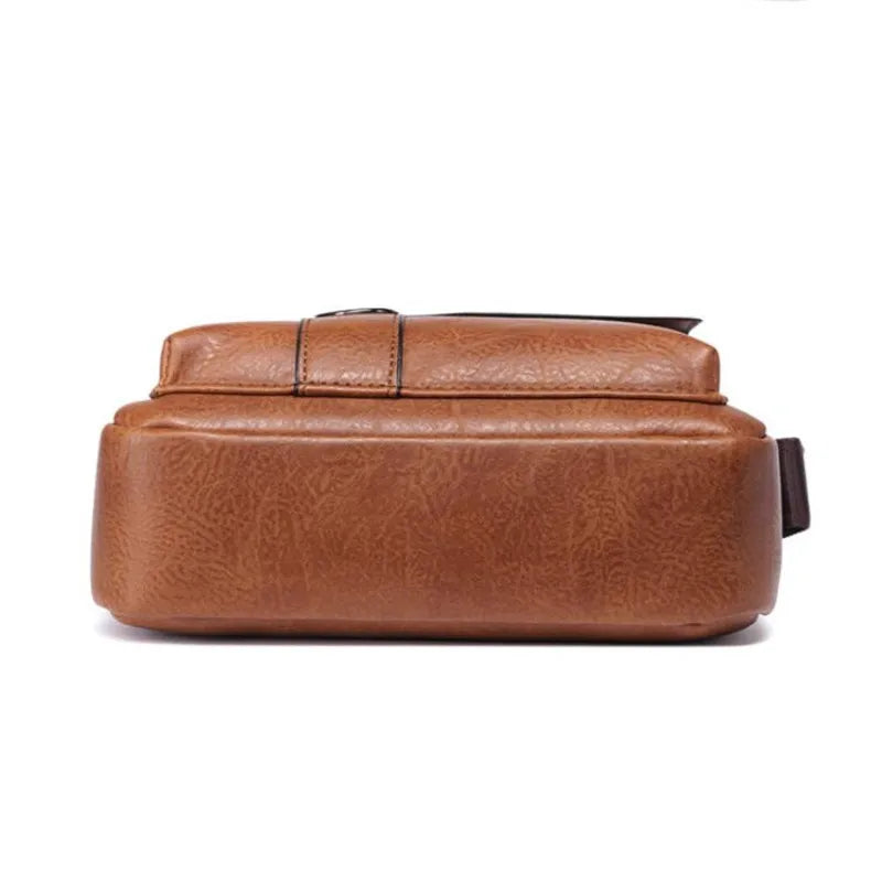 High Quality Leather Crossbody Shoulder Bag for Men