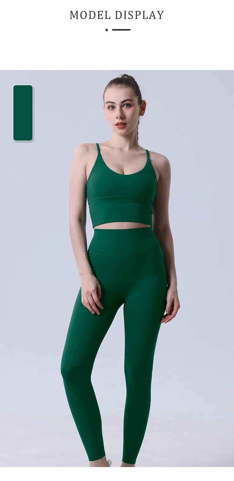 Women 2 Piece Sports Bra and Leggings Fitness Bodysuit