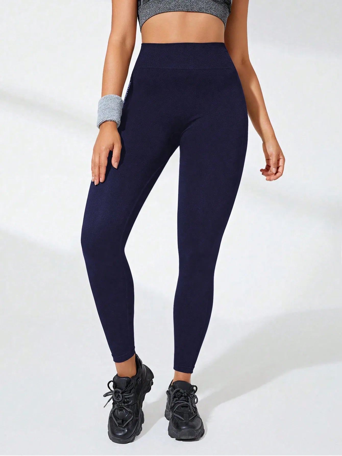 Women High Waisted Tummy Control Yoga Leggings Workout Pants