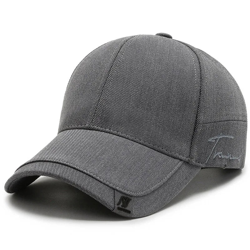 Men Cotton Outdoor Trucker Baseball Cap