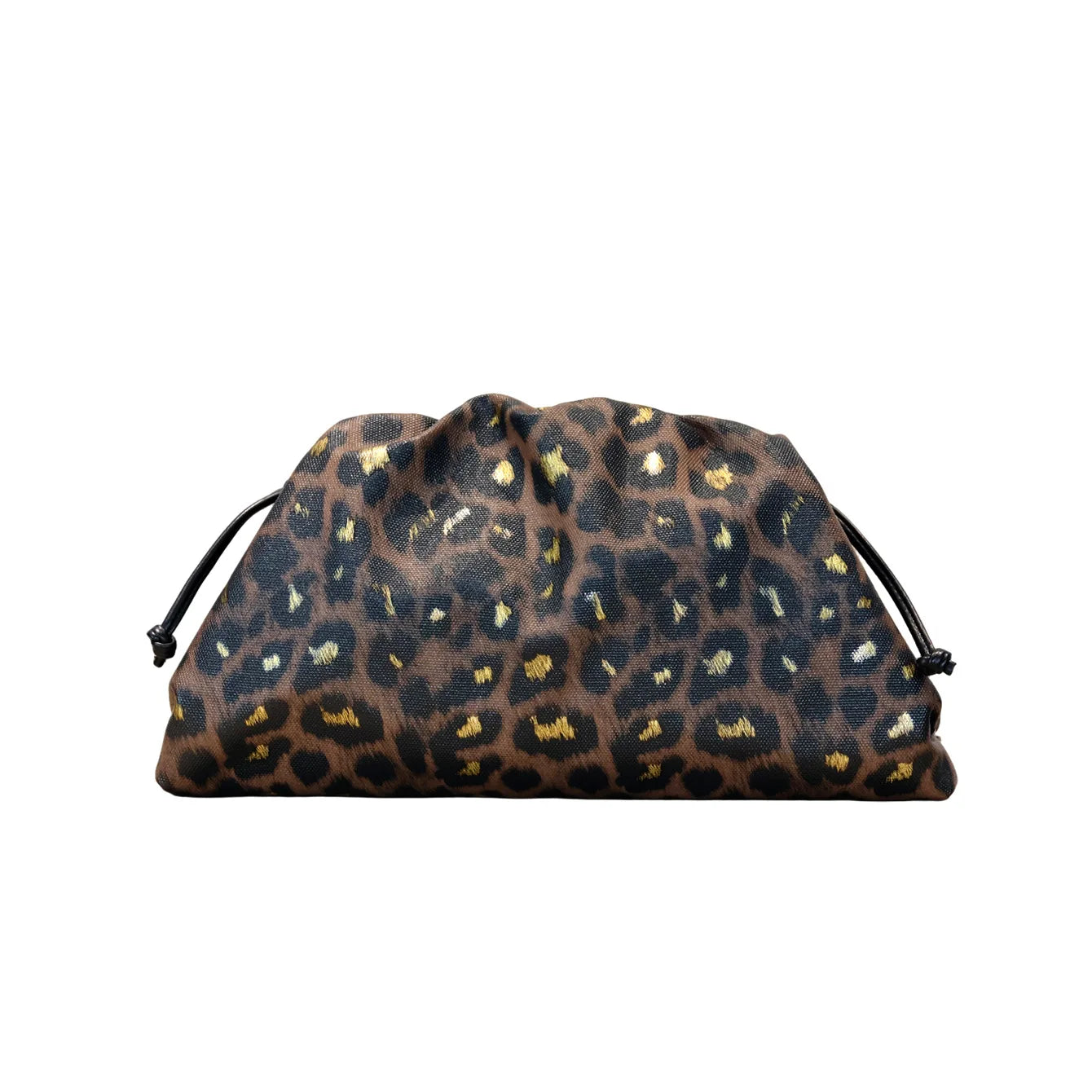 Ruched Snake Pattern Cloud Shoulder Bag for Women