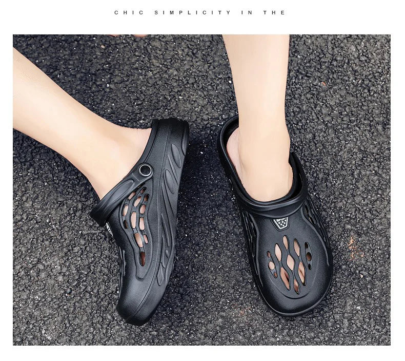 Men EVA Lightweight Garden Clogs Sandals