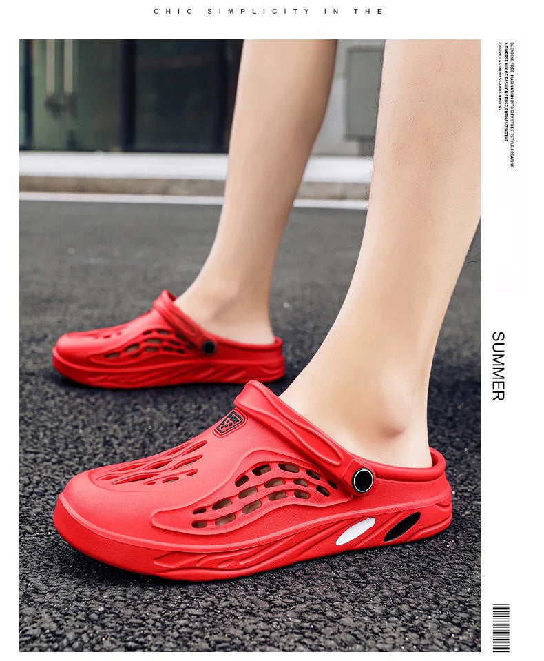 Men EVA Lightweight Garden Clogs Sandals