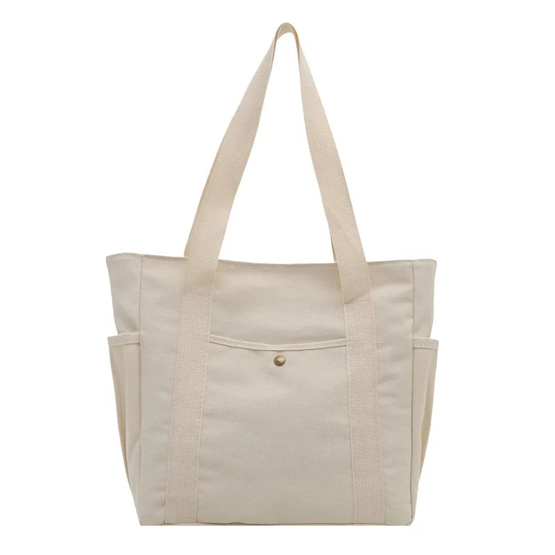 Canvas Tote Bag for Work and College for Women