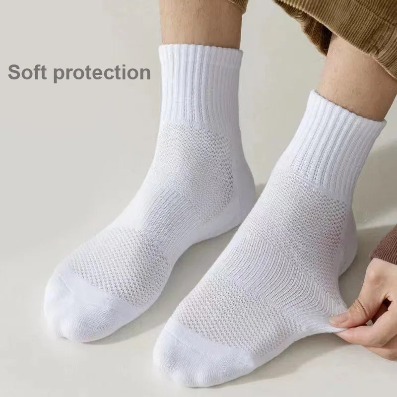 Cushioned Thick Cotton Sports Socks for Men
