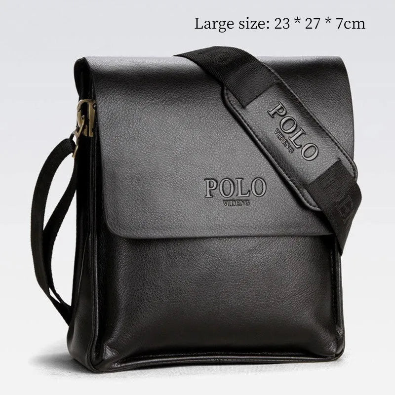 Large Capacity Wear Resistant Business Crossbody Shoulder Bag for Men