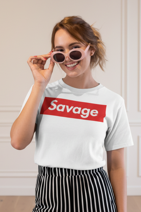 Savage Women Casual T-shirt