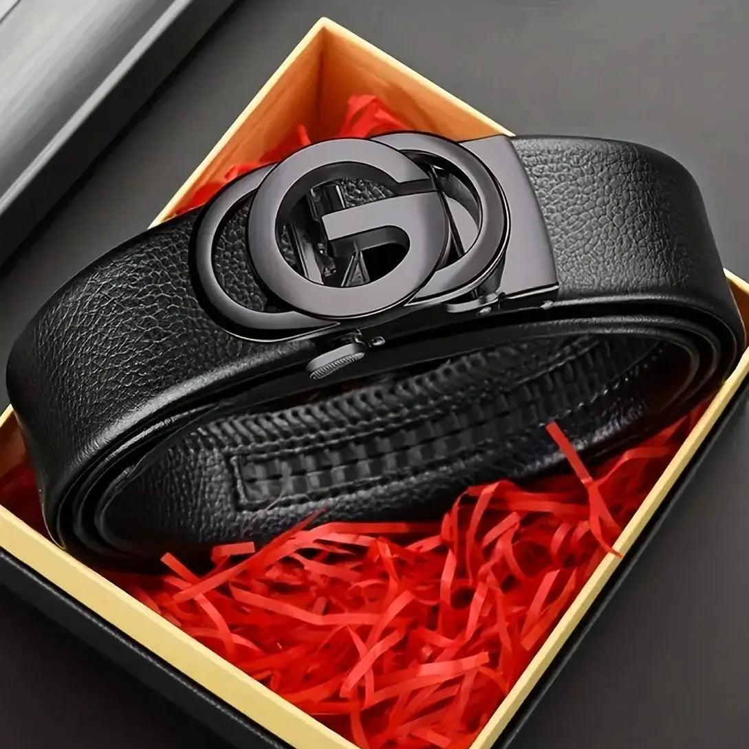 Men Genuine High Quality Alloy Business Belt