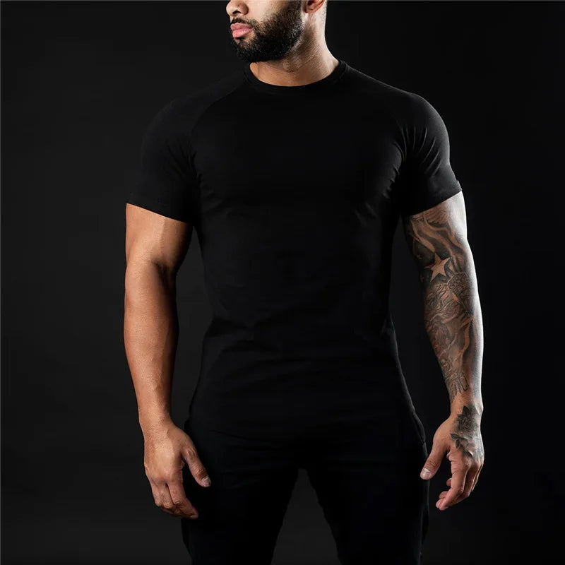 Men High Quality Cotton Summer T-shirt