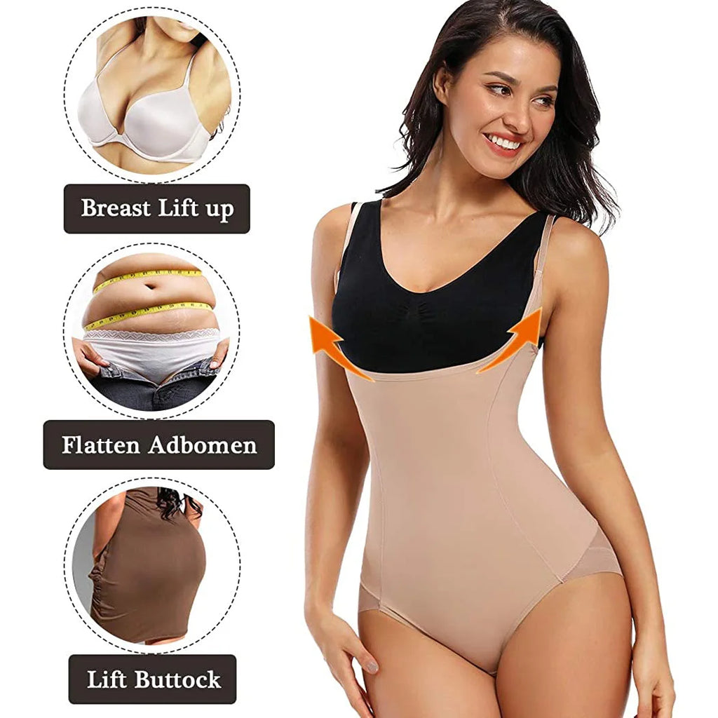 Waist Trainer Body Shaper Bodysuit for Women
