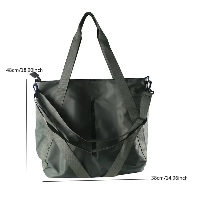 Large Capacity Casual Travel Tote Shoulder Bag for Men