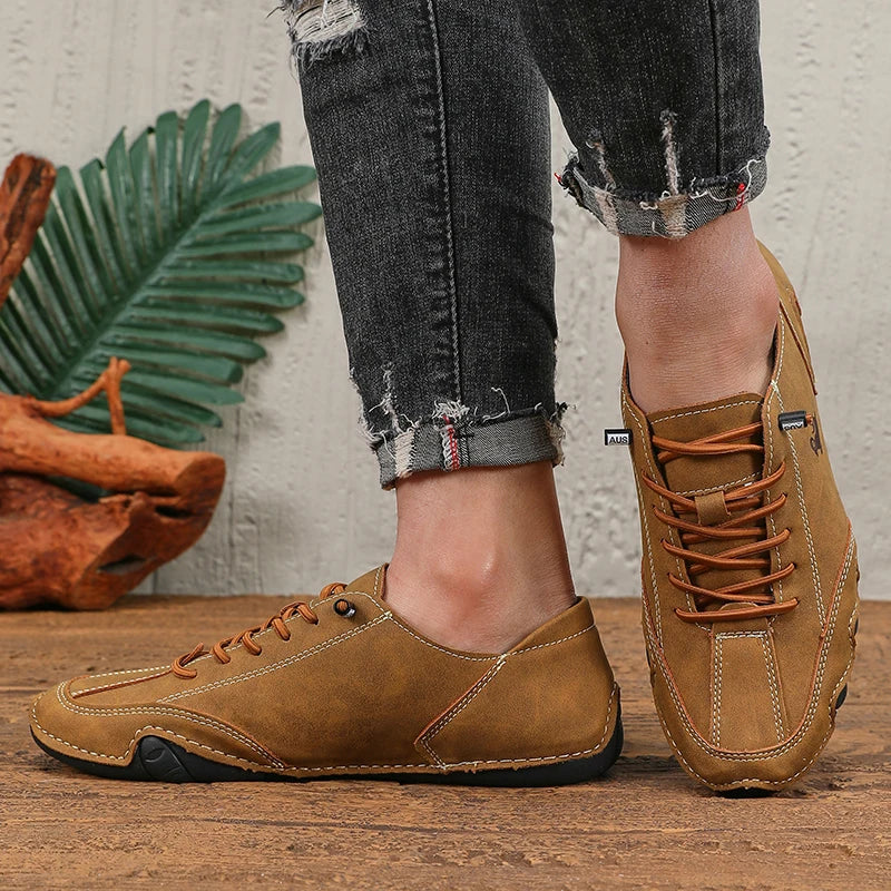 Women Classic Loafers Trendy Durable Artificial Leather Shoes