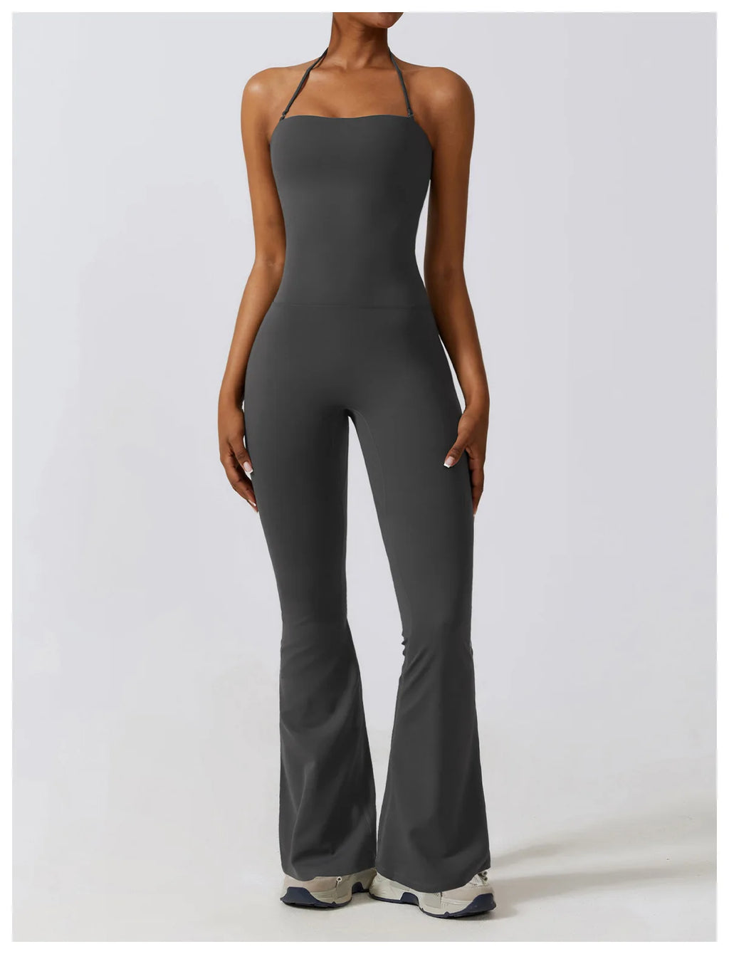 Women Sleeveless Yoga Jumpsuit Fitness Sports Bodysuit